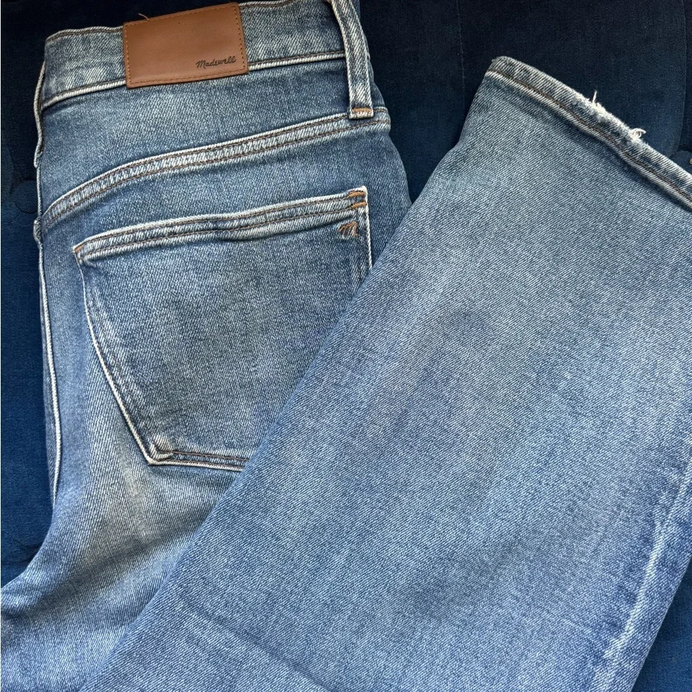 Madewell slim wide leg crop jeans - Picture 2 of 8